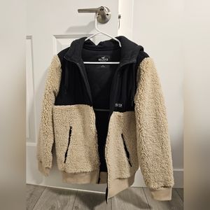 Hollister sherpa jacket